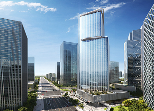 Construção de Rui Wan da cidade chinesa ultramarina de Shenzhen